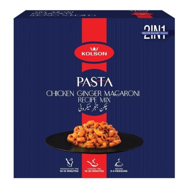 KOLSON PASTA CHICKEN GINGER MACRONI RECIPE MIX 250G