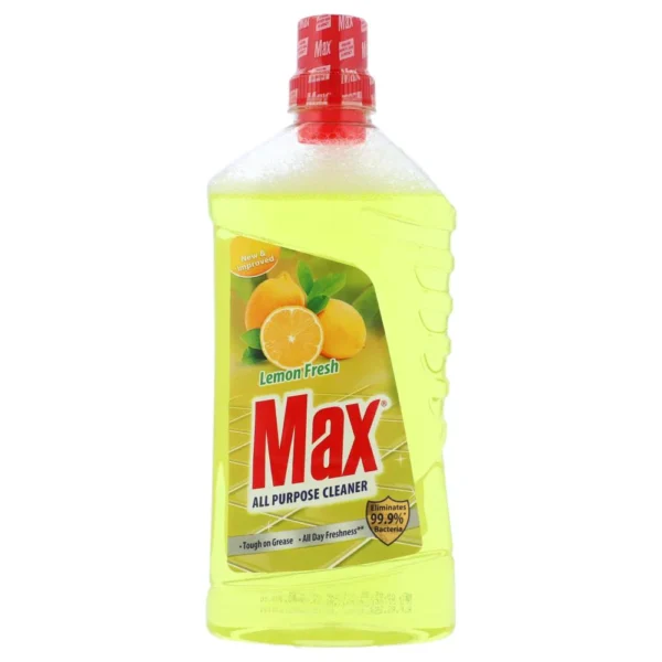 MAX CLEANER ALL PURPOSE LEMON FRESH 1LTR