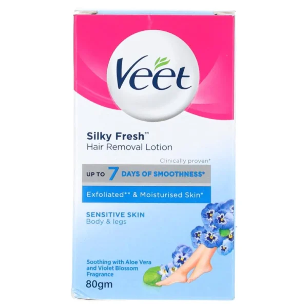 VEET HAIR REMOVAL LOTION FOR SENSITIVE SKIN 80G