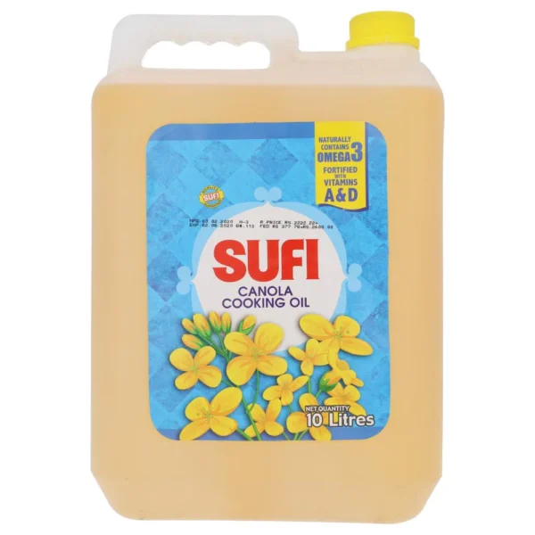 SUFI CANOLA COOKING OIL GALLON 10L