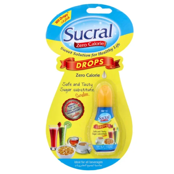 SUCRAL ZERO CALORIE DROPS 5ML