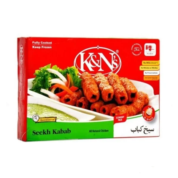 K&N'S SEEKH KABAB 1.08KG (36PCS)
