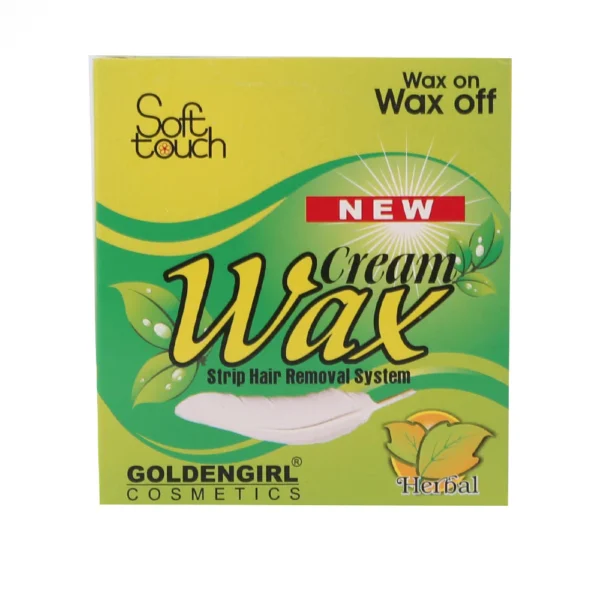 GOLDEN GIRL HAIR REMOVAL WAX CREAM HERBAL 125G