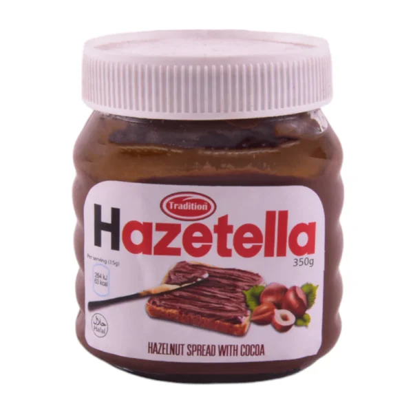 HAZETELLA HAZELNUT SPREAD 350G