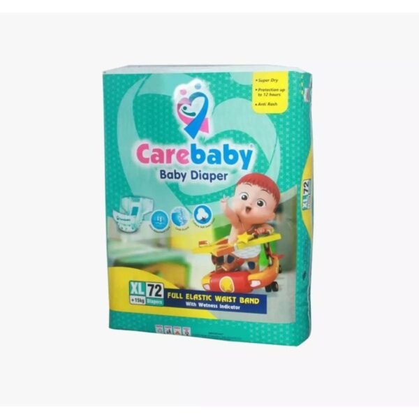 CAREBABY DIAPER JUMBO XL 72PCS (12-15KG)