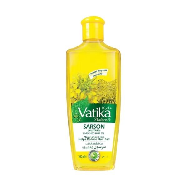 VATIKA HAIR OIL SARSON ENRICHED 100ML