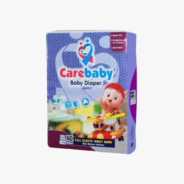 CAREBABY DIAPER JUMBO XXL 60PCS (15-17KG)
