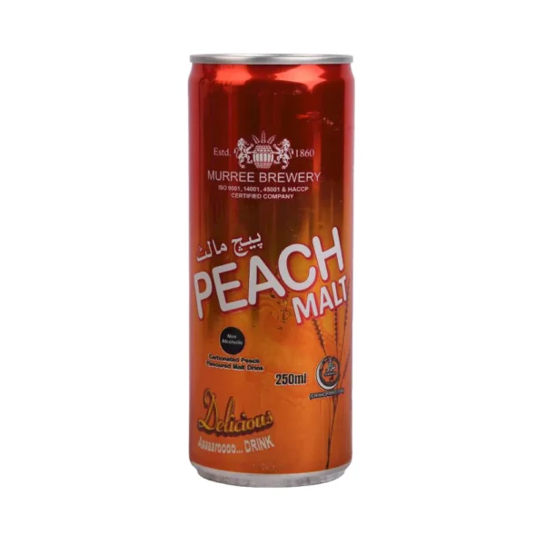 MURREE BREWERY PEACH MALT TIN 250ML