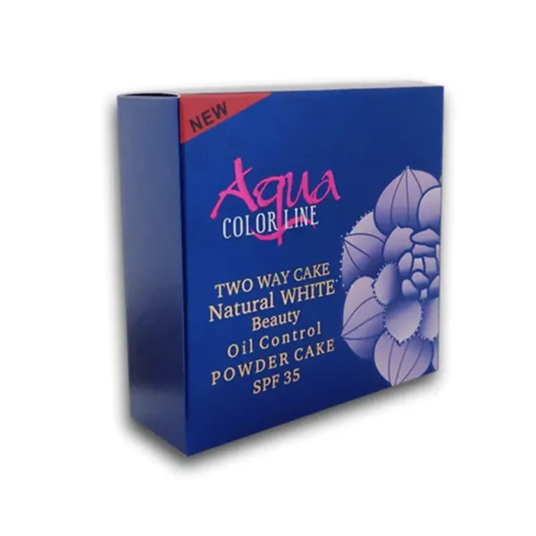 AQUA COLOR LINE BEAUTY OIL POWDER CAKE 01 7G