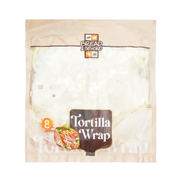 B&B JUST BAKED TORTILLA WRAP 8PCS