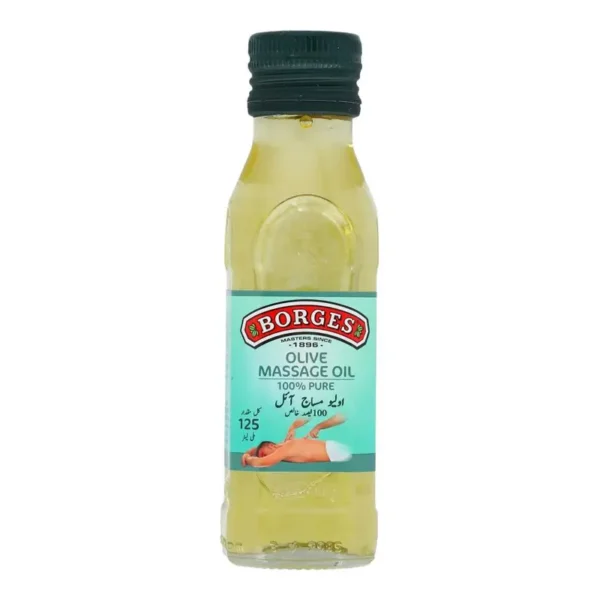 BORGES OLIVE MASSAGE OIL 125ML