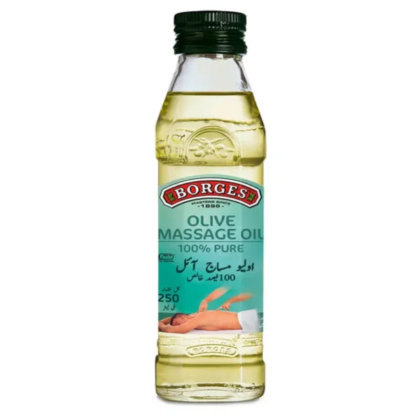 BORGES OLIVE MASSAGE OIL 250ML