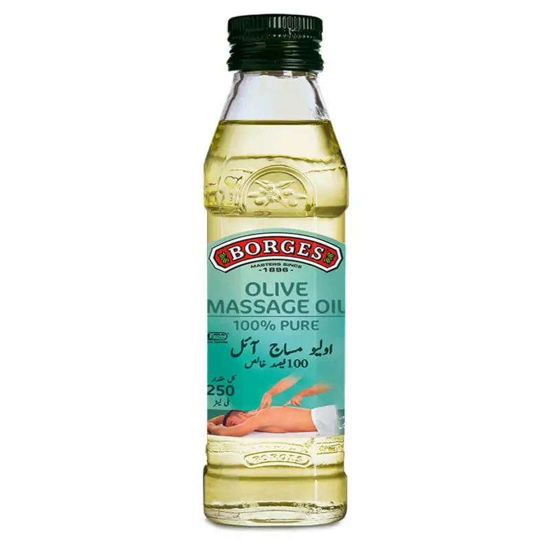 BORGES-OLIVE-MASSAGE-OIL-250ML.webp BORGES OLIVE MASSAGE OIL 250ML - Image 1