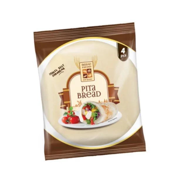 B&B PITTA BREAD 4PCS