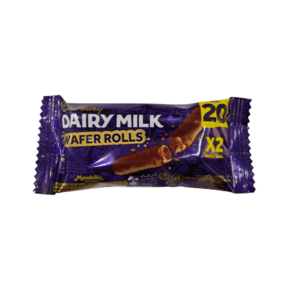CADBURY DAIRY MILK WAFER ROLLS 8G
