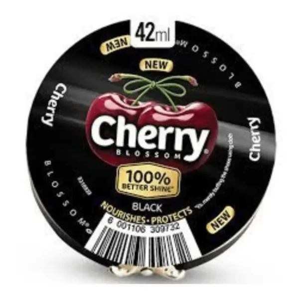 CHERRY BLOSSOM SHOE POLISH BLACK TAN 42ML
