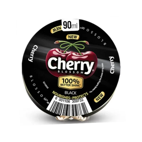 CHERRY BLOSSOM SHOE POLISH BLACK TAN 90ML