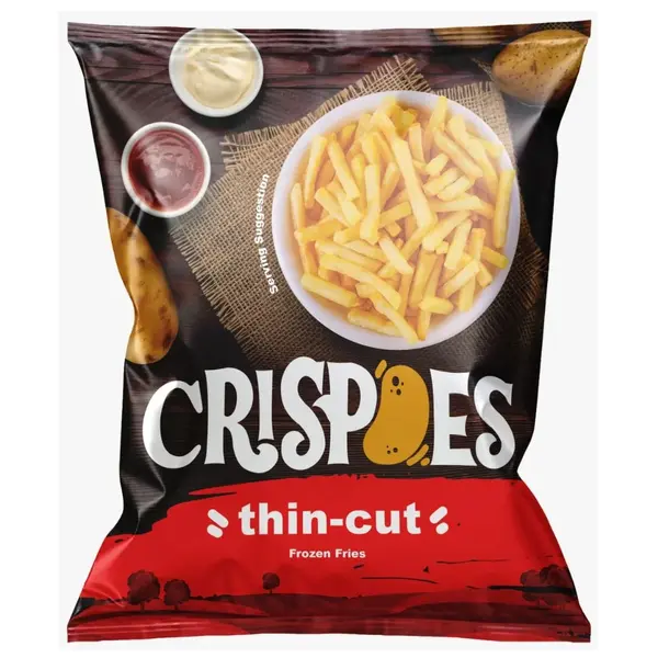 CRISPOES-THIN-CUT-FROZEN-FRIES-900G.webp CRISPOES THIN-CUT FROZEN FRIES 900G - Image 1