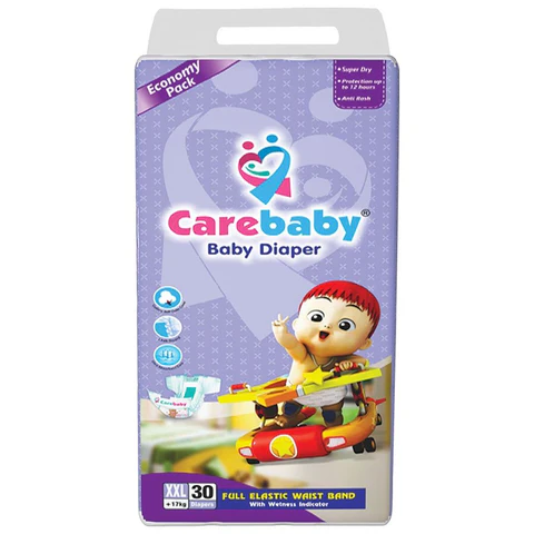 CARE BABY DIAPER XXL 30 PIC - Image 1