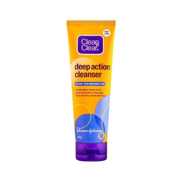 CLEAN&CLEAR DEEP ACTION CLEANSER 100G