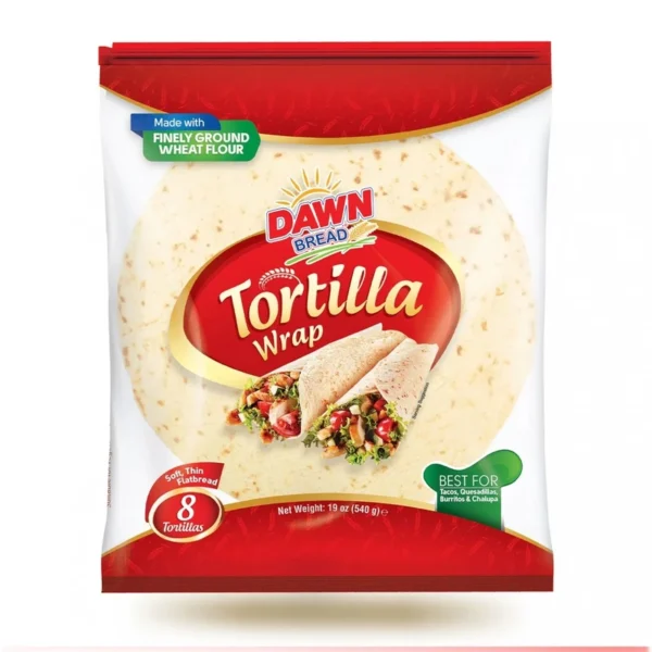 DAWN BREAD TORTILLA WRAP 8PCS
