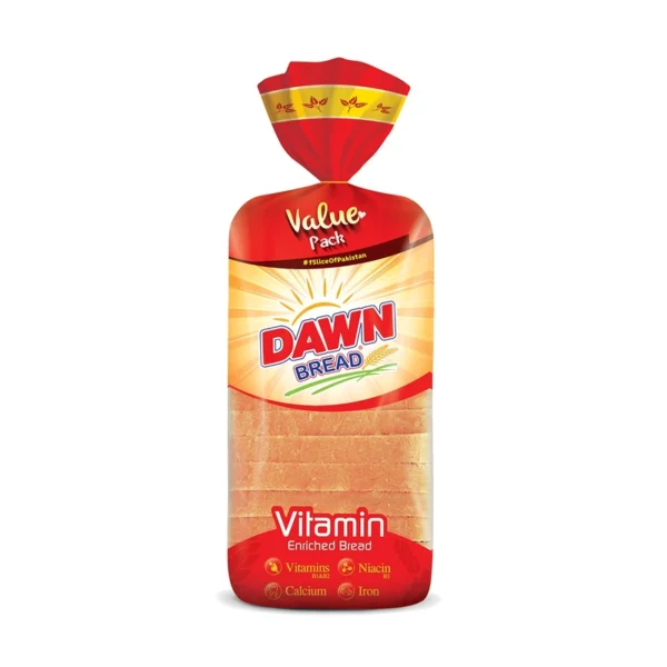DAWN PLAIN BREAD 340G