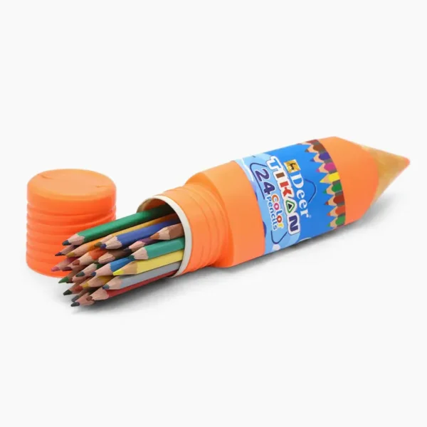 DEER TIKON COLOR PENCILS 12PCS