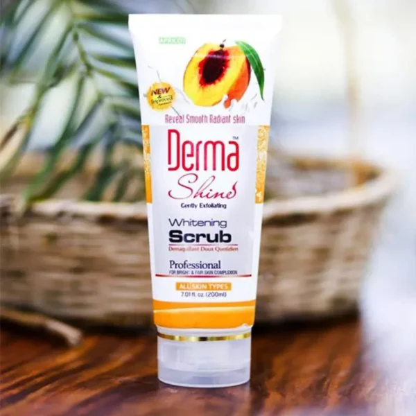 DERMA SHINE BRIGHTENING SCRUB APRICOT 200G