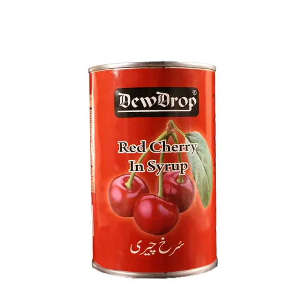 DEWDROP CHERRY TIN RED 170G