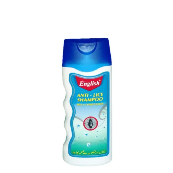 ENGLISH SHAMPOO ANTI-LICE 120ML