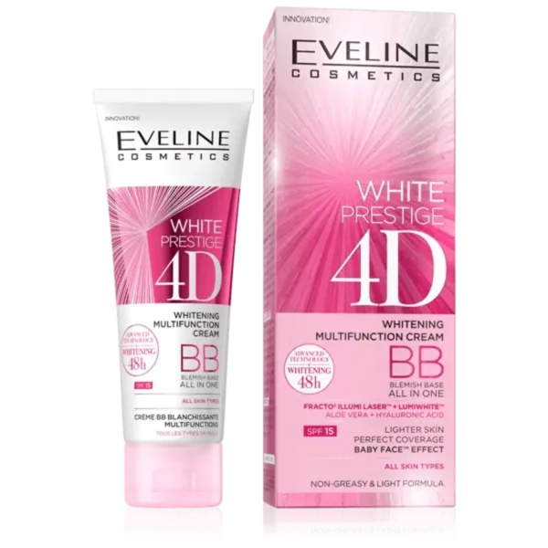 EVELINE WHITE PRESTIGE BB CREAM 4D 50ML