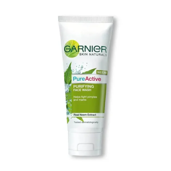 GARNIER PURE ACTIVE NEEM FACE WASH 100ML