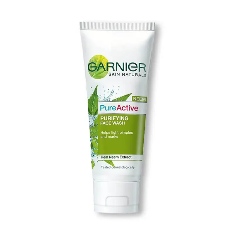 GARNIER-PURE-ACTIVE-NEEM-FACE-WASH-100ML.webp GARNIER PURE ACTIVE NEEM FACE WASH 100ML - Image 1
