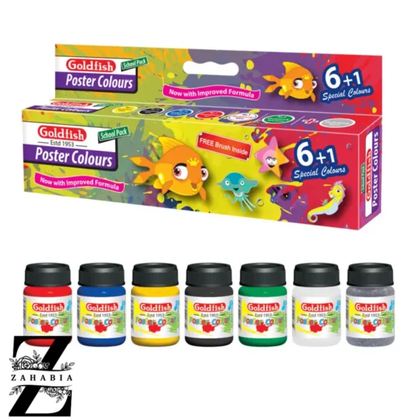 GOLDFISH PSTER COLOUR 6+1