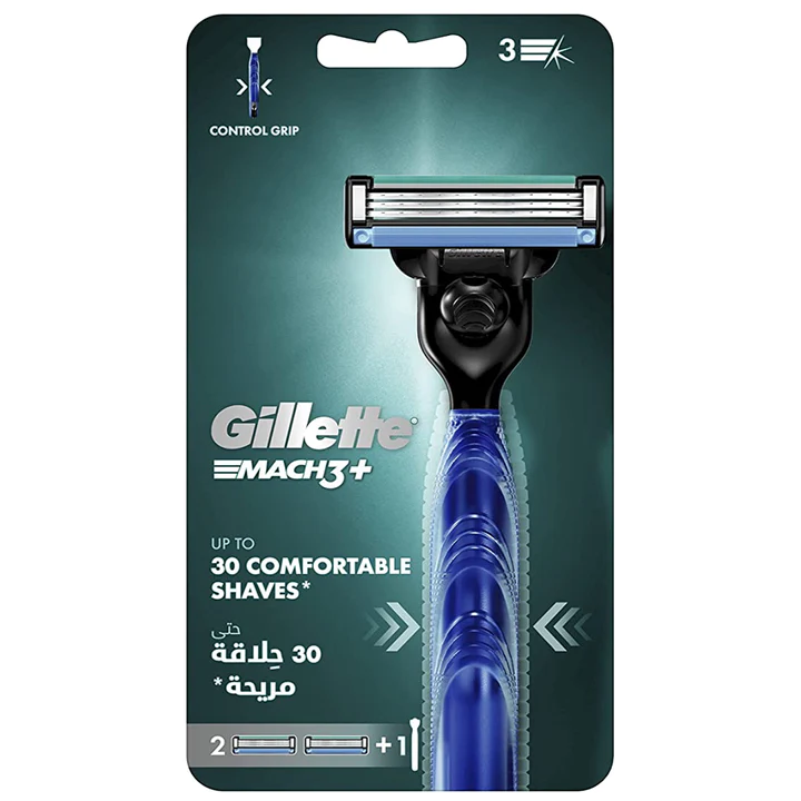 Gillette-Mach3-Razor-With-1-Extra-Blade-3ba4c7f-my-vitamin-store.webp GILLETTE MARCH3+ - Image 1