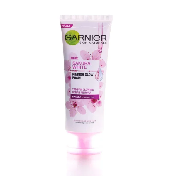 GARNIER SAKURA WHITE FOAM FACE WASH 100ML