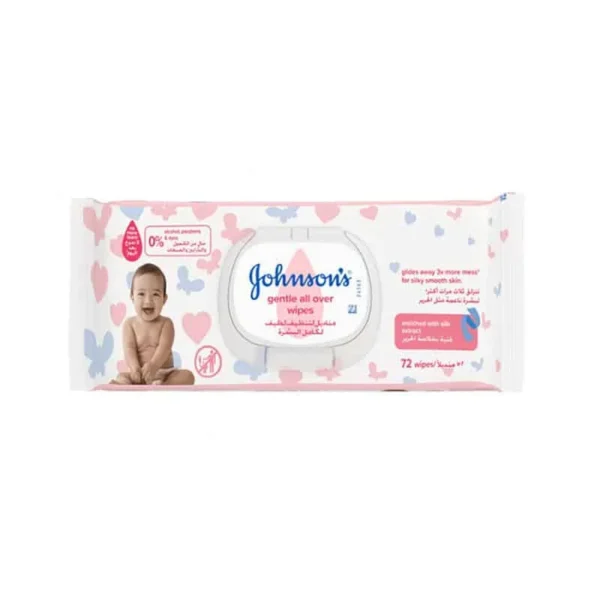 JOHNSONS BABY SKINCARE WIPES (84PCS)