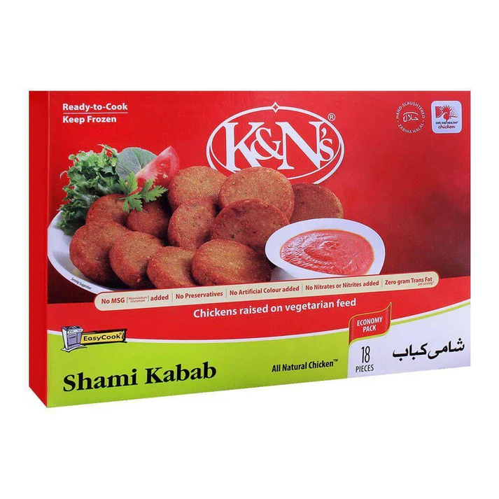 KNS-SHAMI-KABAB-648G-18PCS.webp K&N'S SHAMI KABAB 648G (18PCS) - Image 1