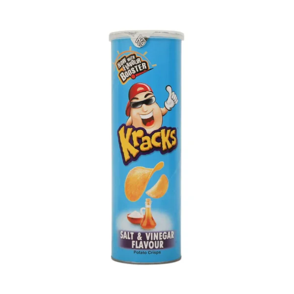 KRISP POTATO CHIPS SALT&VINEGAR 110G