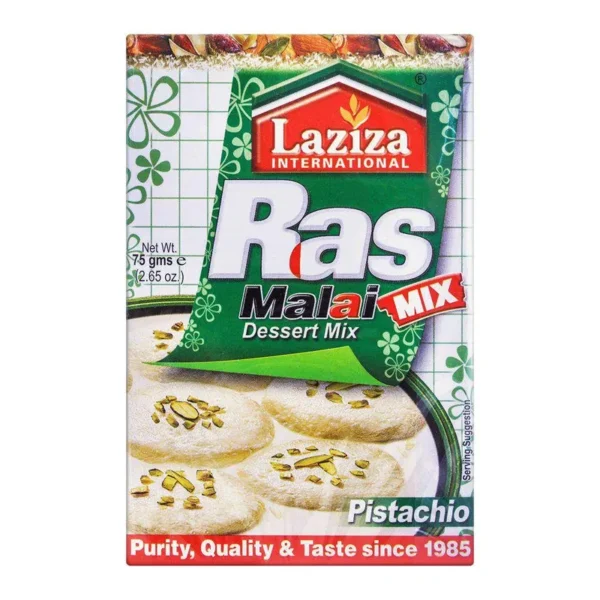 LAZIZA RASMALAI PISTACHIO 75G