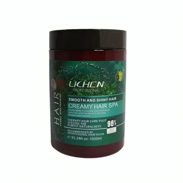 LICHEN PROFESSIONAL SMOOTH AND SHINY HAIR CREAM 1000ML
