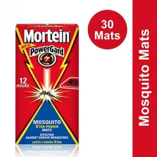 MORTEIN POWER GARD MOSQUITO DEEP REACH ACTION MATS 30MATS