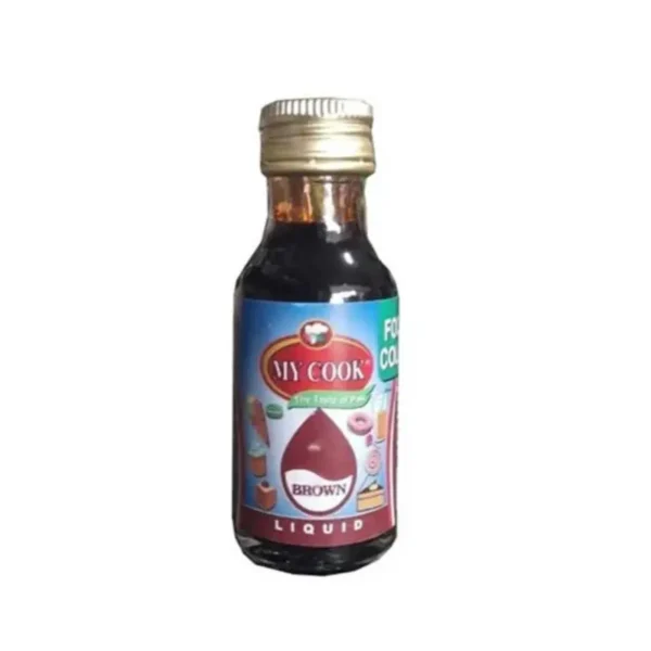 MY COOK BROWN FOOD COLOR LIQUID 28ML