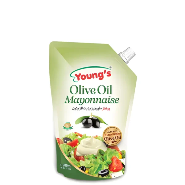 YOUNG'S OLIVE OIL MAYONNAISE 200ML