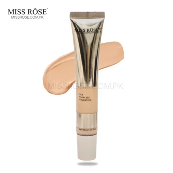 MISS ROSE SILK FOUNDATION NATURAL 30ML