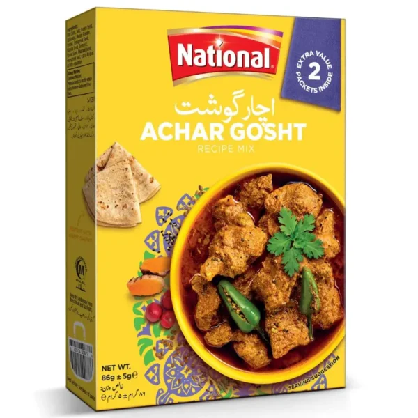 NATIONAL ACHAR GOSHT MASALA 86G