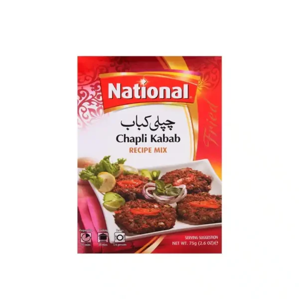 NATIONAL CHAPLI KABAB MASALA 72G