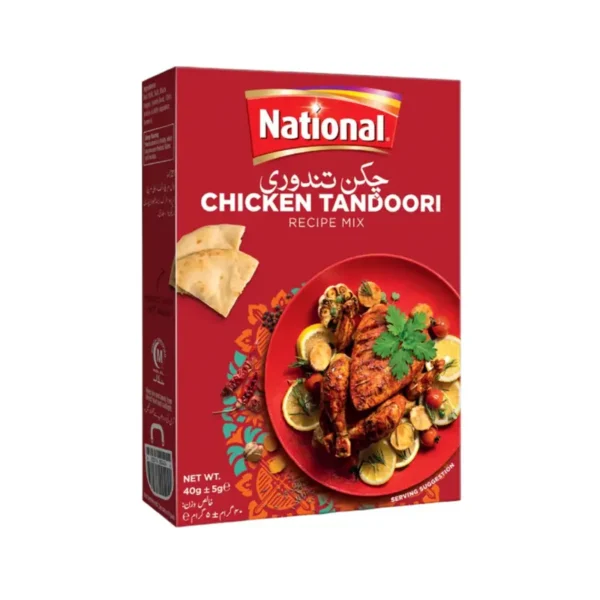 NATIONAL CHICKEN TANDOORI MASALA 40G