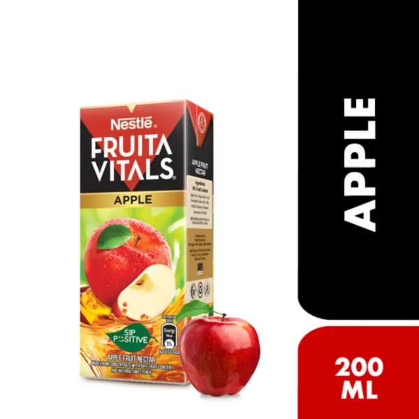 NESTLE FRUITA VITALS APPLE NECTAR JUICE 200ML