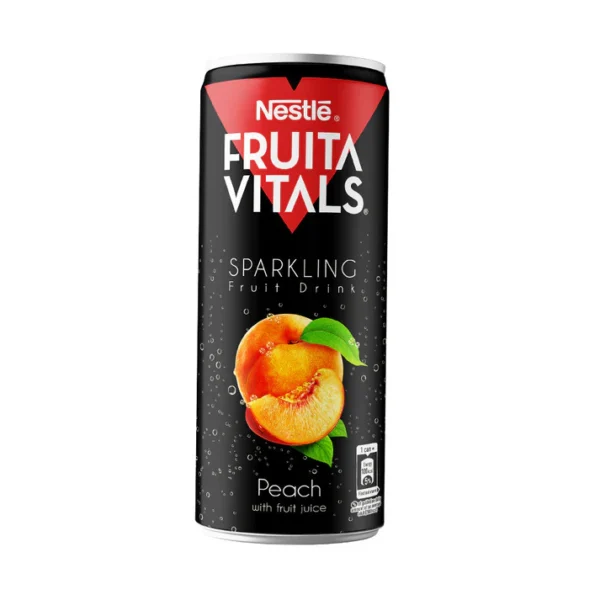 NESTLE FRUITA VITALS SPARKLING PEACH 250ML